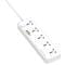 Фото - Фільтр живлення ProLogix Premium (PR-SC5415W) 5 розеток, 4 USB (1 PD +1 QC3.0 +2 AUTO ID), 2 м, білий | click.ua