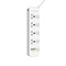 Фото - Фильтр питания ProLogix Premium (PR-SC4408W) 2.5 кВт, 4 розетки, 4 USB, 2 м,  с выключателями, белый | click.ua