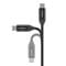 Фото - Кабель Choetech USB Type-C - USB Type-C (M/M), 2 м, Black (XCC-1036) | click.ua