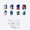 Фото - Мережевий зарядний пристрій Choetech (1USBх3A) Type-C PD20W Charger White (Q5004-V5) | click.ua