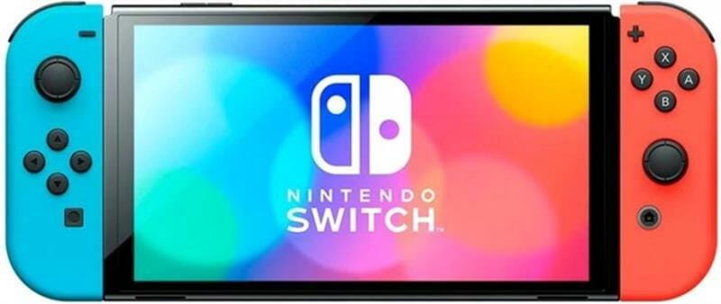 Ігрова консоль Nintendo Switch OLED (красно-синяя) (045496453442)