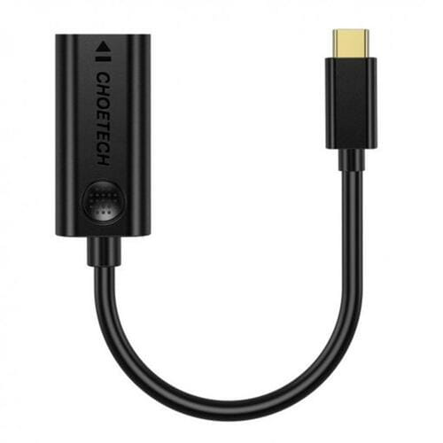 Photos - Cable (video, audio, USB) Choetech Адаптер  HDMI - USB Type-C (F/M), Black  HUB-H04 (HUB-H04)