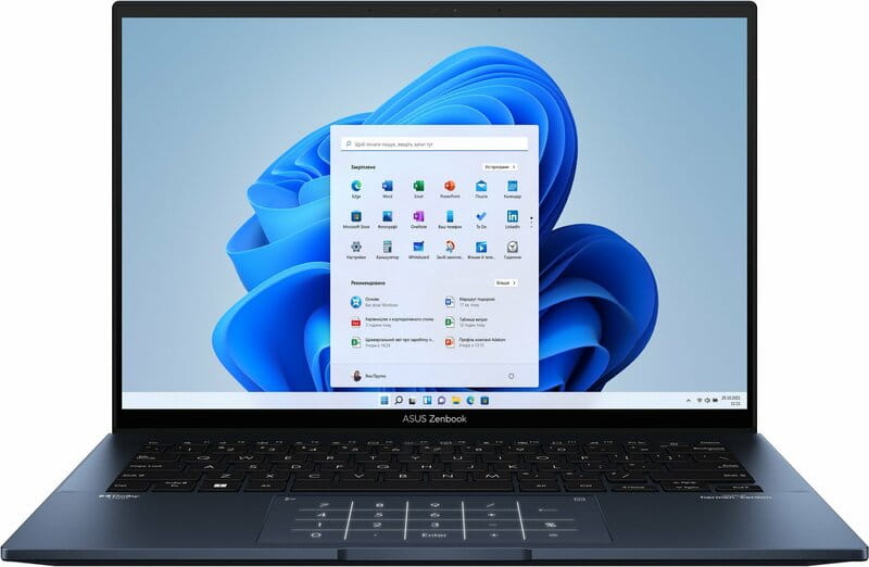 Ноутбук Asus ZenBook 14 OLED UX3402VA-KM065WS (90NB10G1-M00350) Ponder Blue