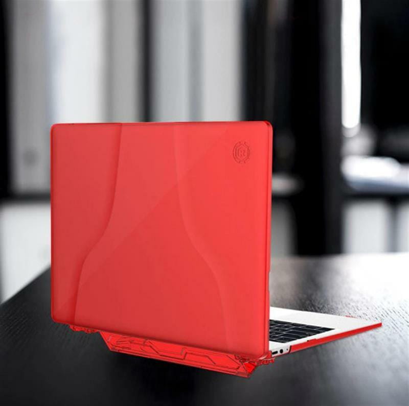 Чехол для ноутбука противоударный Becover PremiumPlastic для Macbook Air M1 (A1932/A2337) 13.3" Red (708883)