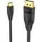 Фото - Кабель Vention DisplayPort - USB Type-C (M/M), 2 м, Black (CGYBH) | click.ua