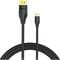 Фото - Кабель Vention DisplayPort - USB Type-C (M/M), 2 м, Black (CGYBH) | click.ua