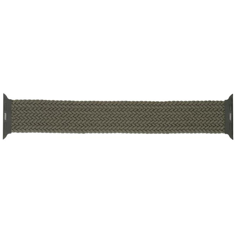 Ремінець Armorstandart Braided Solo Loop для Apple Watch 42mm/44mm/45mm/49mm Inverness Green Size 6 (148 mm) (ARM58075)