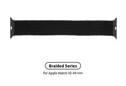 Ремешок Armorstandart Braided Solo Loop для Apple Watch 42mm/44mm/45mm/49mm Charcoal Size 6 (148 mm) (ARM58072)