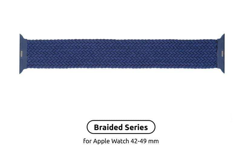 Ремешок Armorstandart Braided Solo Loop для Apple Watch 42mm/44mm/45mm/49mm Atlantic Blue Size 10 (172 mm) (ARM58080)