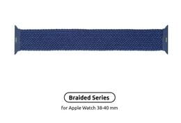 Ремешок Armorstandart Braided Solo Loop для Apple Watch 38mm/40mm/41mm Atlantic Blue Size 2 (120 mm) (ARM58066)