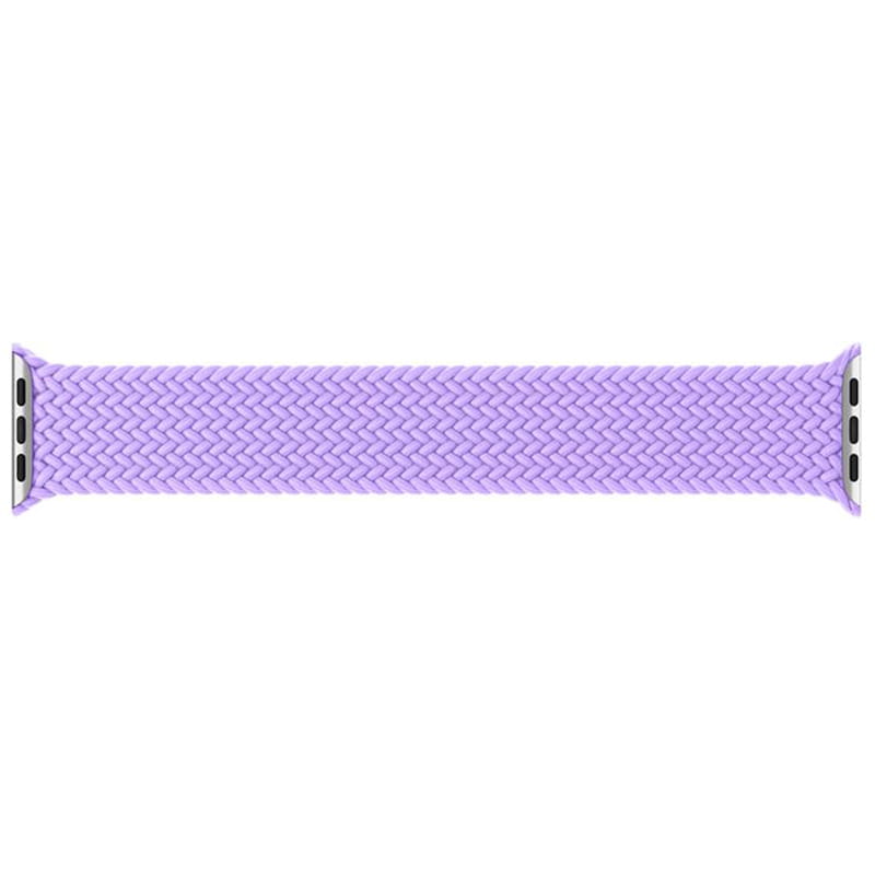 Ремінець Armorstandart Braided Solo Loop для Apple Watch 38mm/40mm/41mm Lavender Grey Size 2 (120 mm) (ARM64897)