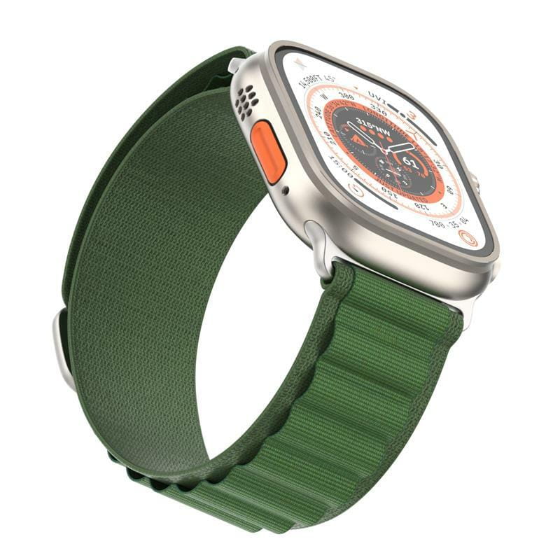 Ремінець Armorstandart Alpina Band для Apple Watch 42mm/44mm/45mm Green (ARM64981)