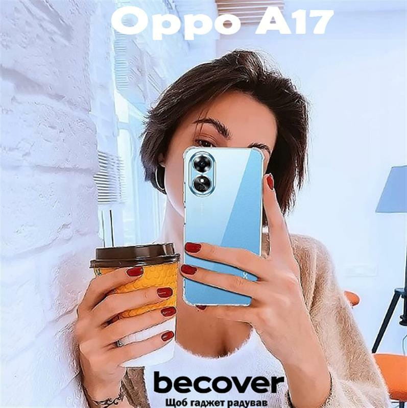 Чохол-накладка BeCover Anti-Shock для Oppo A17 Clear (708894)