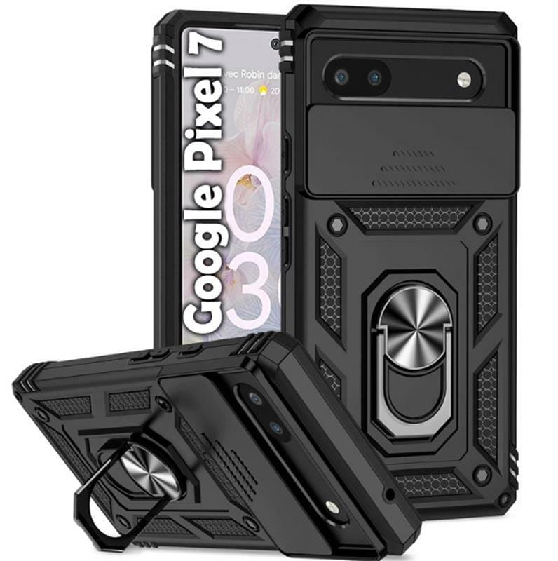 Чeхол-накладка BeCover Military для Google Pixel 7 Black (708826)