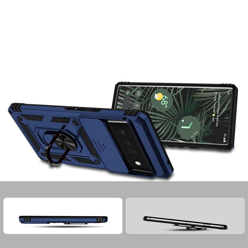 Чeхол-накладка BeCover Military для Google Pixel 6 Pro Blue (708830)