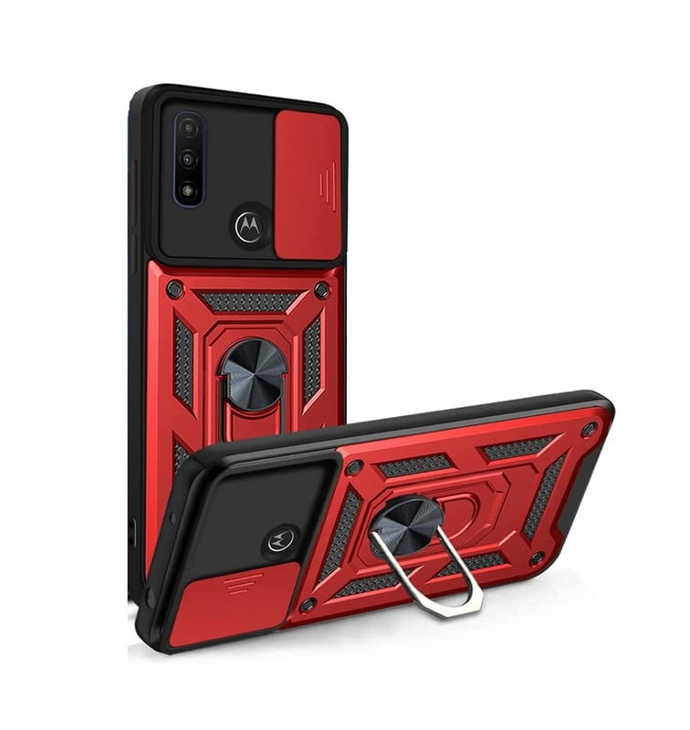 Чeхол-накладка BeCover Military для Motorola Moto E20 Red (708835)