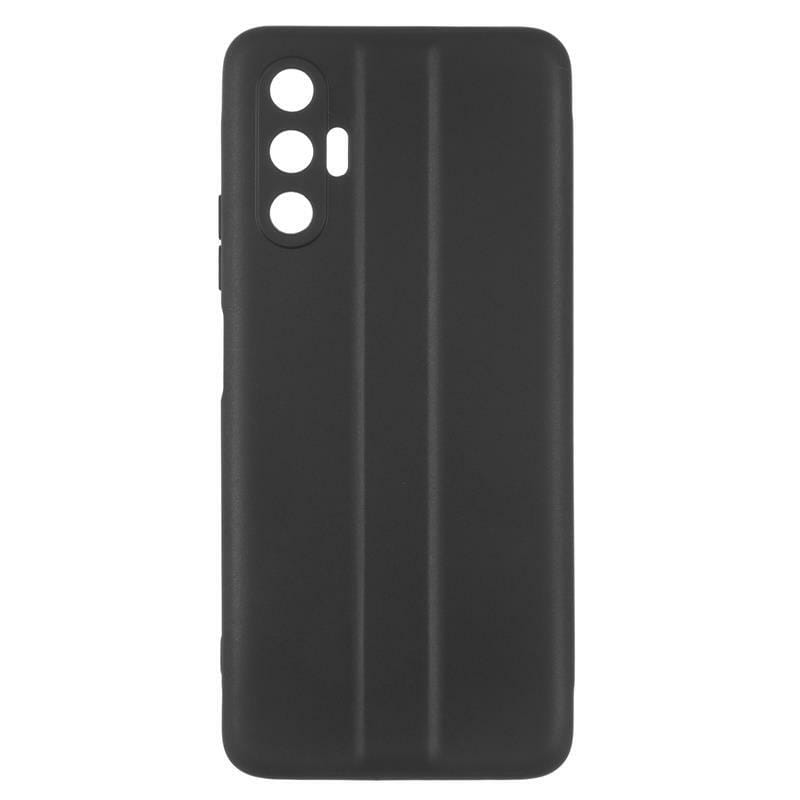 Чехол-накладка Armorstandart Matte Slim Fit для Tecno Pova 3 (LF7n) Camera cover Black (ARM62335)