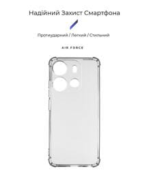 Чехол-накладка Armorstandart Air Force для Tecno Spark Go 2023 (BF7) Camera cover Transparent (ARM67036)