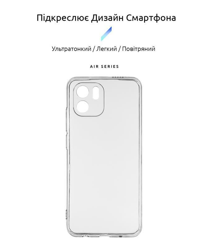 Чехол-накладка Armorstandart Air для Xiaomi Redmi A2 Camera cover Transparent (ARM66532)