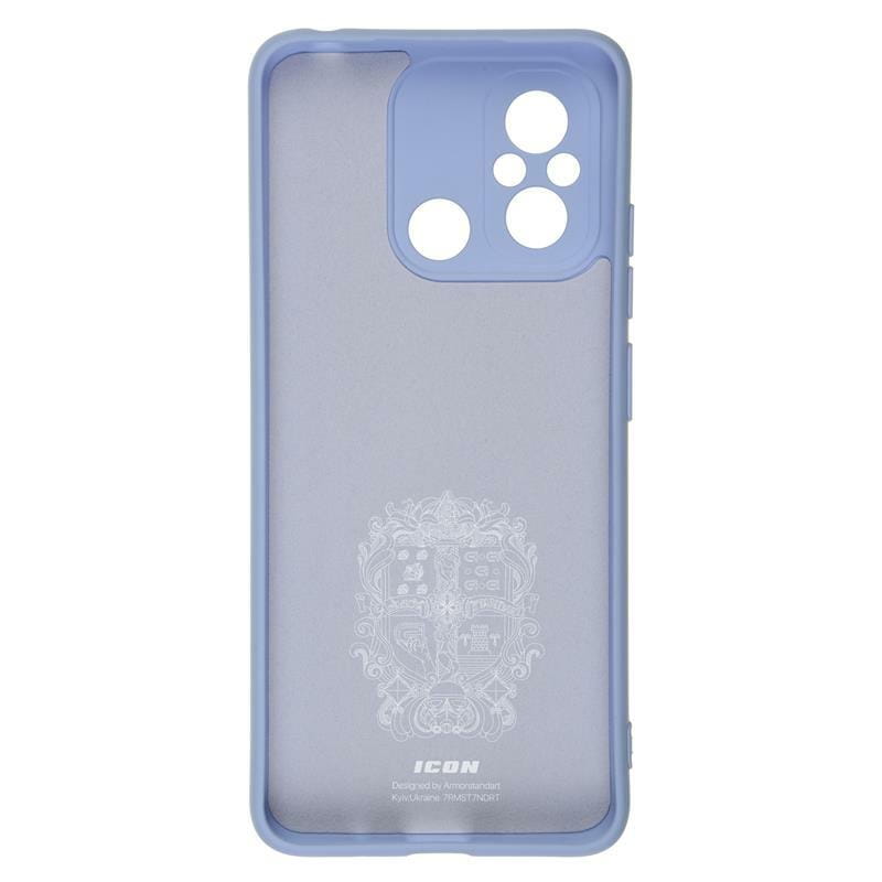 Чехол-накладка Armorstandart Icon для Xiaomi Redmi 12С/11A Camera cover Lavender (ARM66502)