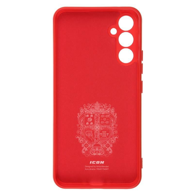 Чехол-накладка Armorstandart Icon для 	Samsung Galaxy A34 5G SM-A346 Camera cover Red (ARM66173)