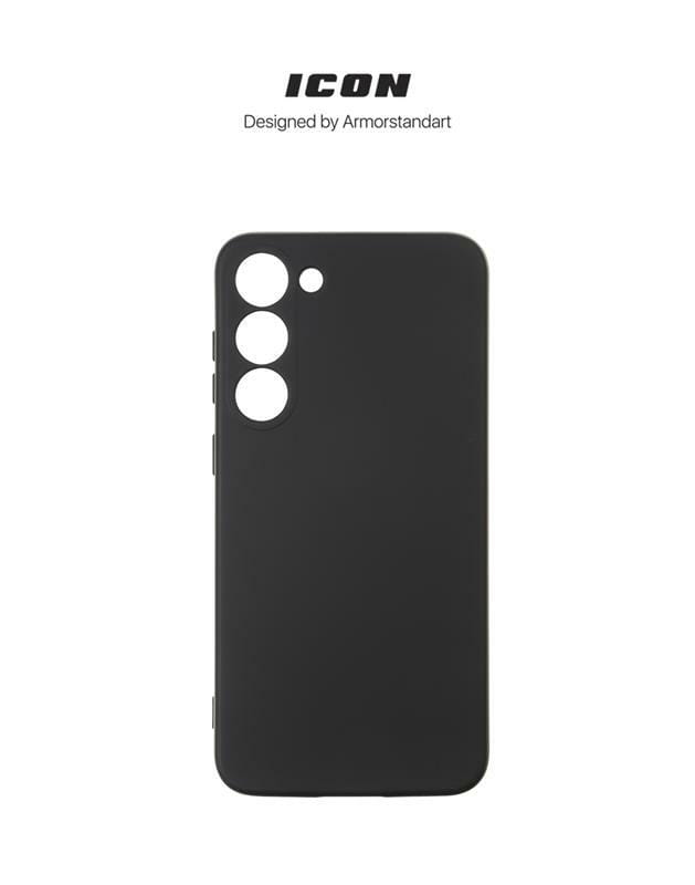 Чехол-накладка Armorstandart Icon для 	Samsung Galaxy S23+ SM-S916 Camera cover Black (ARM65455)