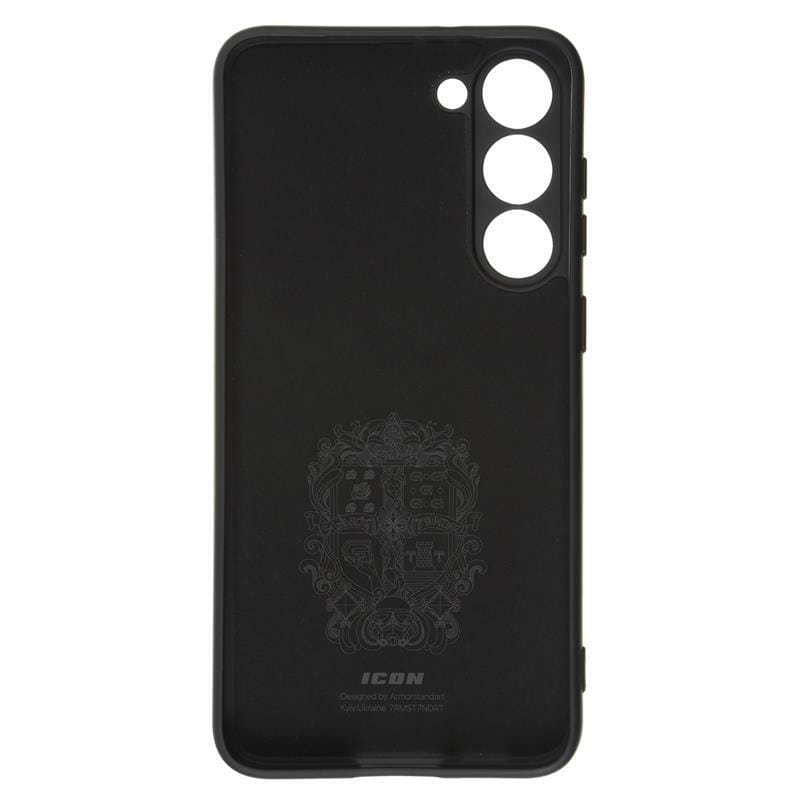 Чехол-накладка Armorstandart Icon для 	Samsung Galaxy S23+ SM-S916 Camera cover Black (ARM65455)