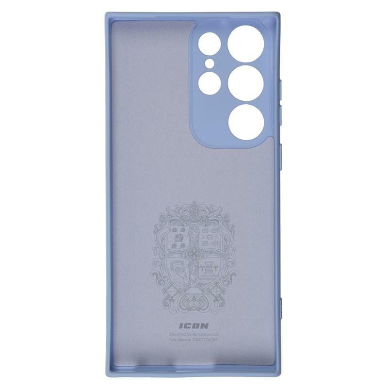 Чехол-накладка Armorstandart Icon для 	Samsung Galaxy S23 Ultra SM-S918 Camera cover Lavander (ARM65460)