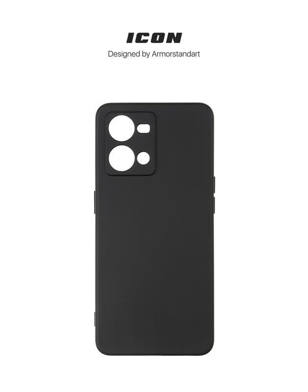 Чехол-накладка Armorstandart Icon для Oppo Reno7 4G Camera cover Black (ARM65427)
