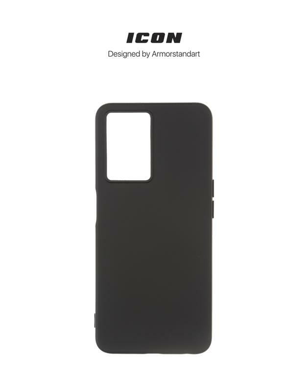 Чохол-накладка Armorstandart Icon для Oppo A57s 4G/A57 4G/A57e 4G/A77 4G/A77s 4G Camera cover Black (ARM64690)