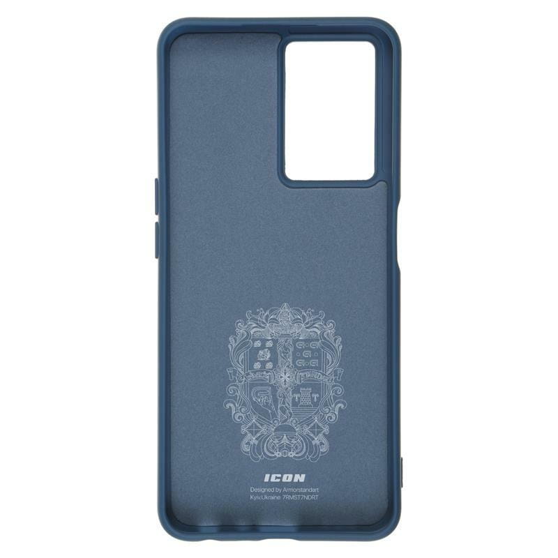 Чехол-накладка Armorstandart Icon для Oppo A57s 4G/A57 4G/A57e 4G/A77 4G/A77s 4G Camera cover Dark Blue (ARM64692)