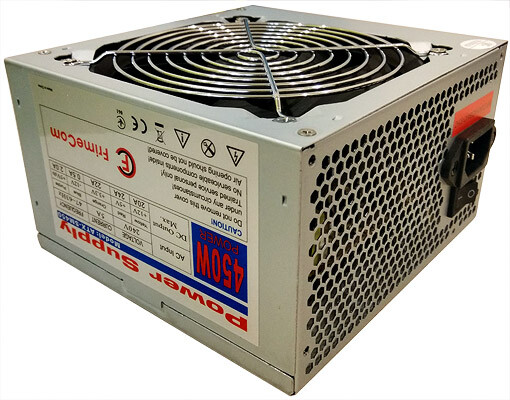 Блок питания FrimeCom SM450 450W, без кабеля питания