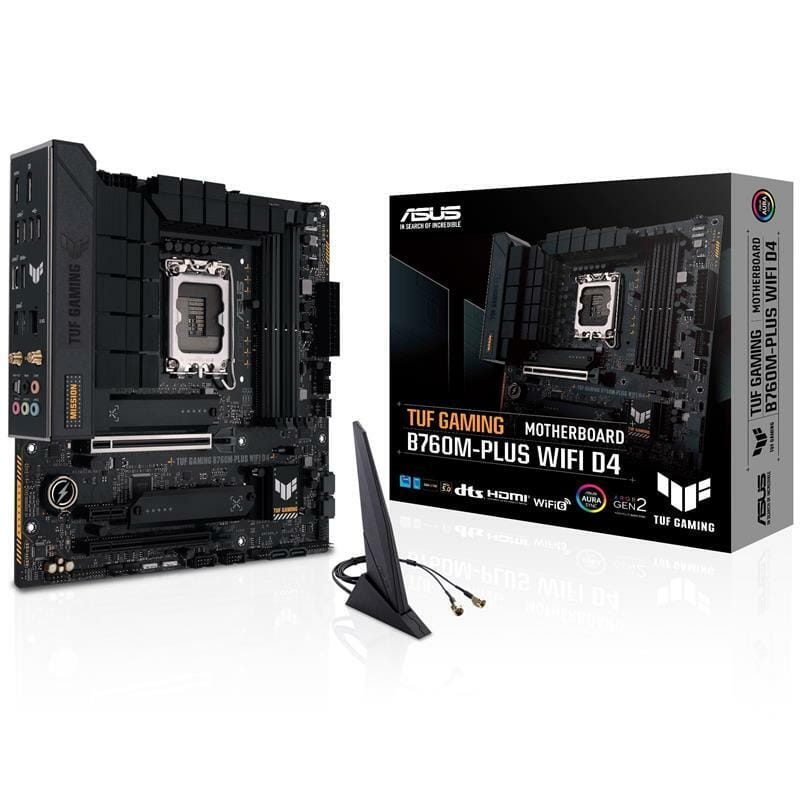 Материнська плата Asus TUF GAMING B760M-PLUS WiFi D4 Socket 1700