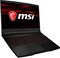 Фото - Ноутбук MSI GF63 (THIN_GF63_12UDX-NEW) Black | click.ua