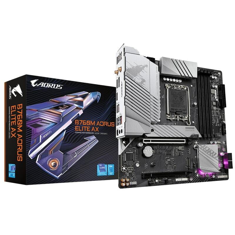 Материнская плата Gigabyte B760M Aorus Elite AX Socket 1700
