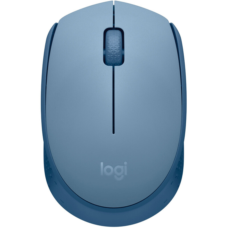 Миша бездротова Logitech M171 Blue/Gray (910-006866)