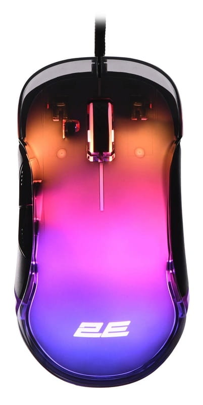 Мышь 2E Gaming MG345 RGB Transparent (2E-MG345TR)