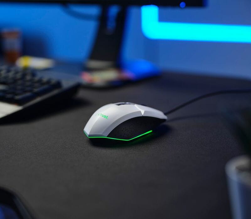Мышь Trust GXT 109 Felox RGB White (25066)