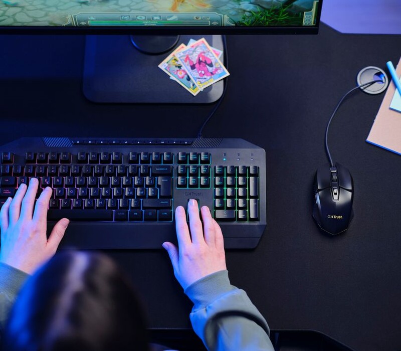 Мышь Trust GXT 109 Felox RGB Black (25036)