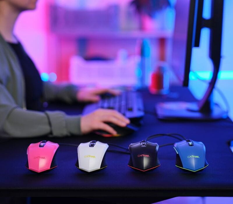 Миша Trust GXT 109 Felox RGB Black (25036)