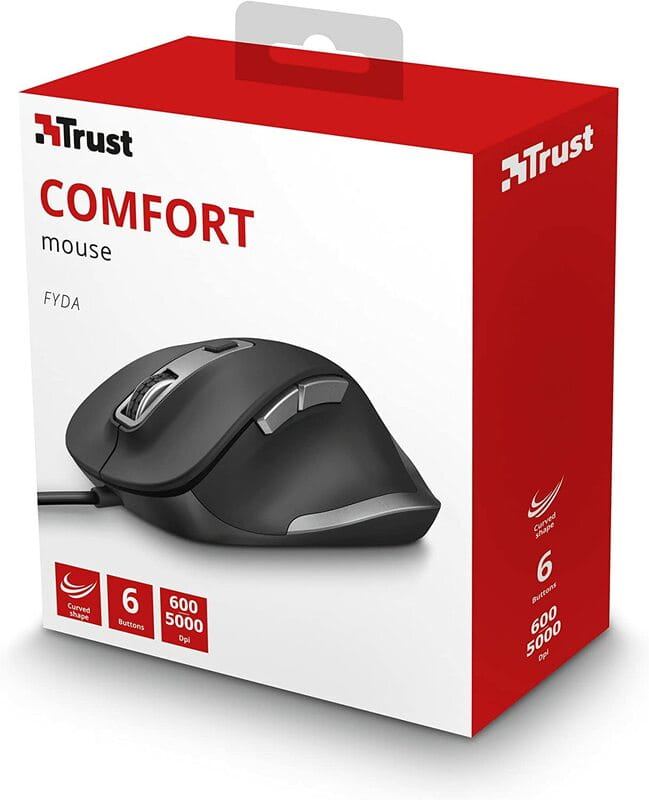 Миша Trust Fyda Black (24728)