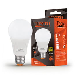 Лампа светодиодная Tecro 11W E27 3000K (PRO-A60-11W-3K-E27)