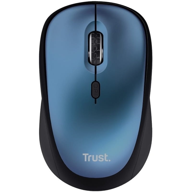 Мышь беспроводная Trust Yvi+ Silent Eco Blue (24551)