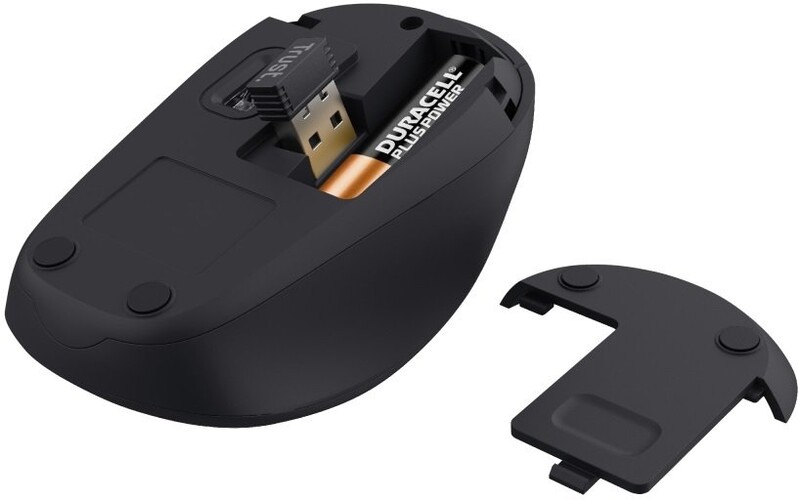Миша бездротова Trust Yvi+ Silent Eco Black (24549)