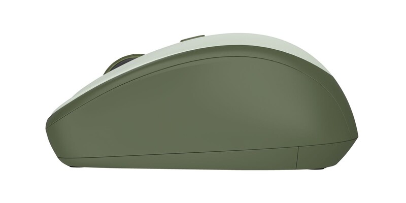 Миша бездротова Trust Yvi+ Silent Eco Green (24552)