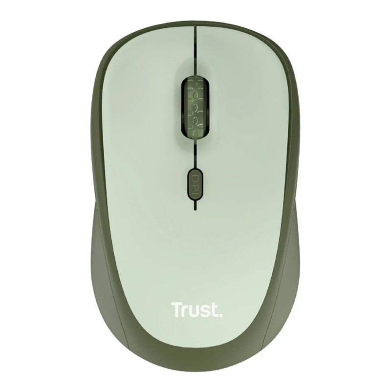 Миша бездротова Trust Yvi+ Silent Eco Green (24552)