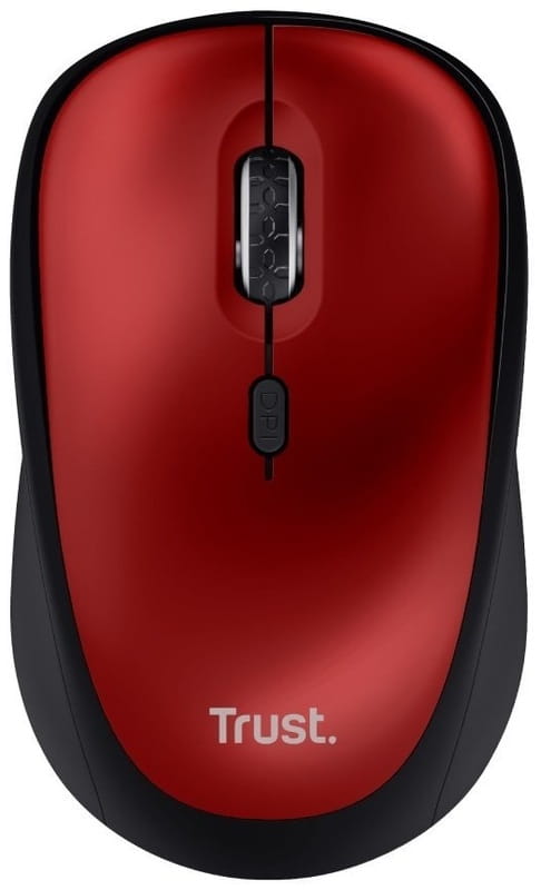 Миша бездротова Trust Yvi+ Silent Eco Red (24550)