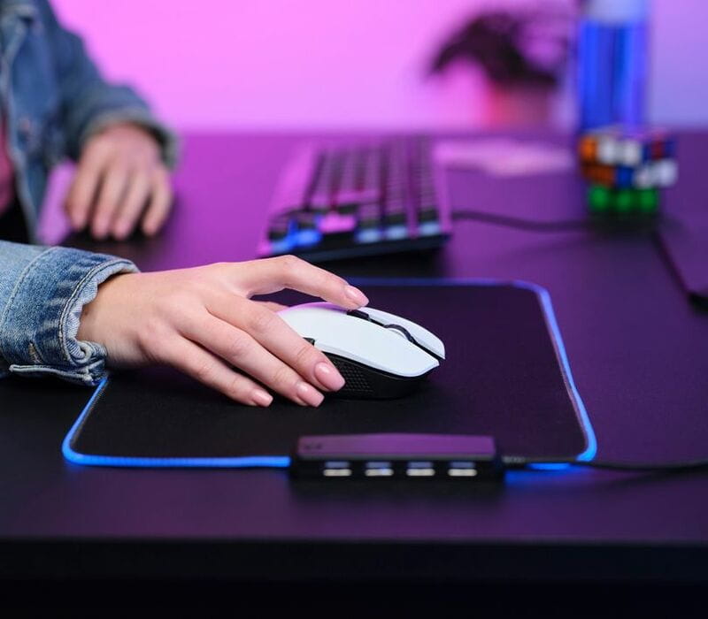 Миша бездротова Trust GXT 923 Ybar WL White (24889)