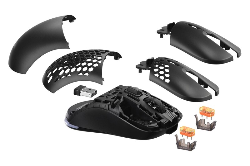 Мышь беспроводная 2E Gaming HyperDrive Lite WL Black (2E-MGHDL-WL-BK)