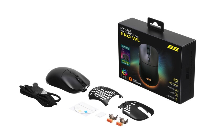 Мышь беспроводная 2E Gaming HyperDrive Pro WL Black (2E-MGHDPR-WL-BK)